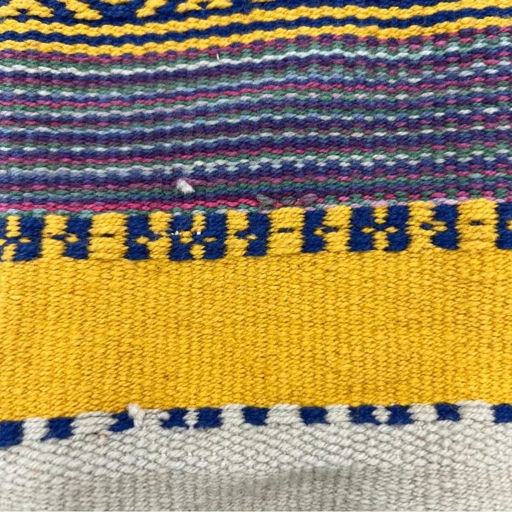 NWT Sun N Sand Saddle Blanket Boho Tote Large Cotton Shoulder Bag - Picture 5 of 6